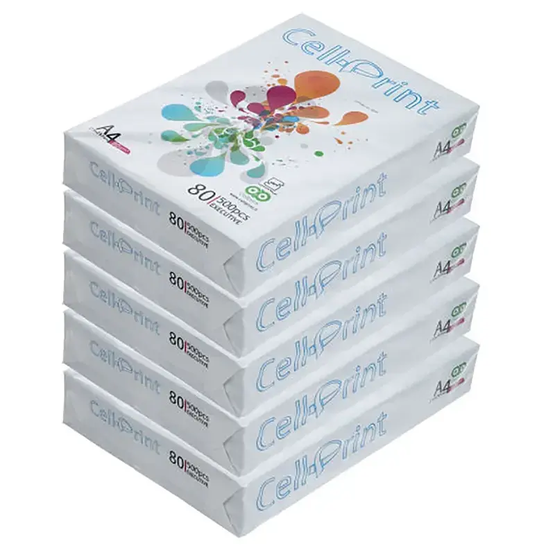 کاغذ A4 سل پرینت 80 گرم Cell-Print کارتن (2500 برگی)