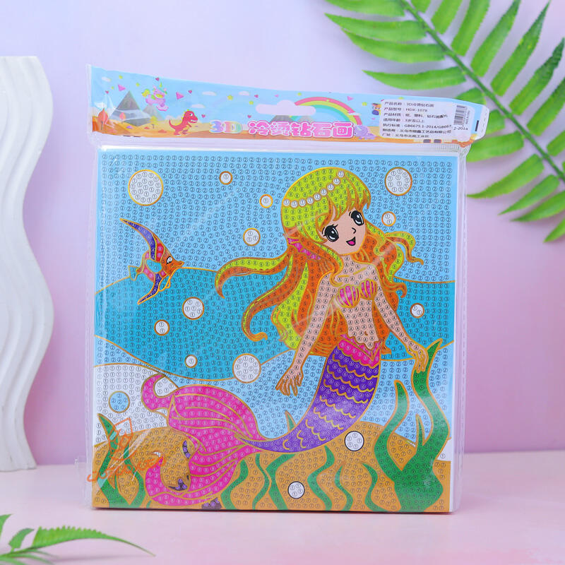 نقاشی الماسی مدل طلاکوب طرح یونی کورن HDX-1078 (3).jpg