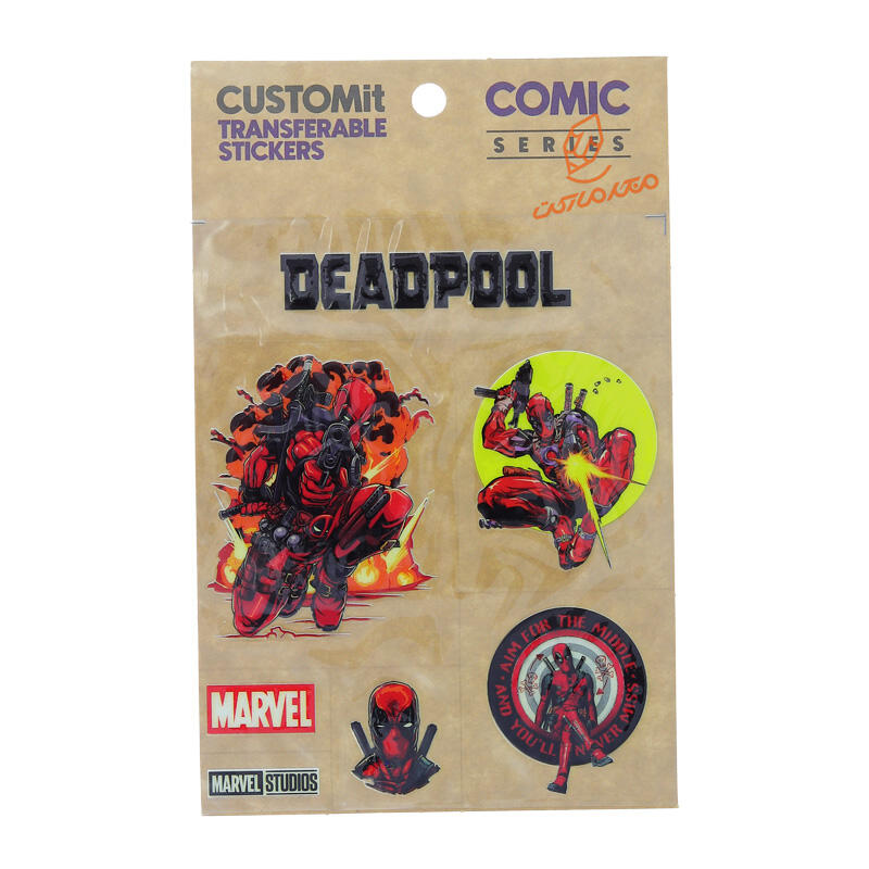 استیکر ضدآب فانتزی طرح COMIC کاستوم ایت COSTUMit (2).jpg