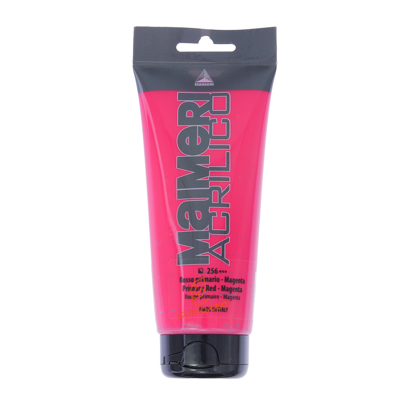 رنگ اکریلیک تک رنگ مایمری MIMERI - Primary Red - Magenta 256.jpg