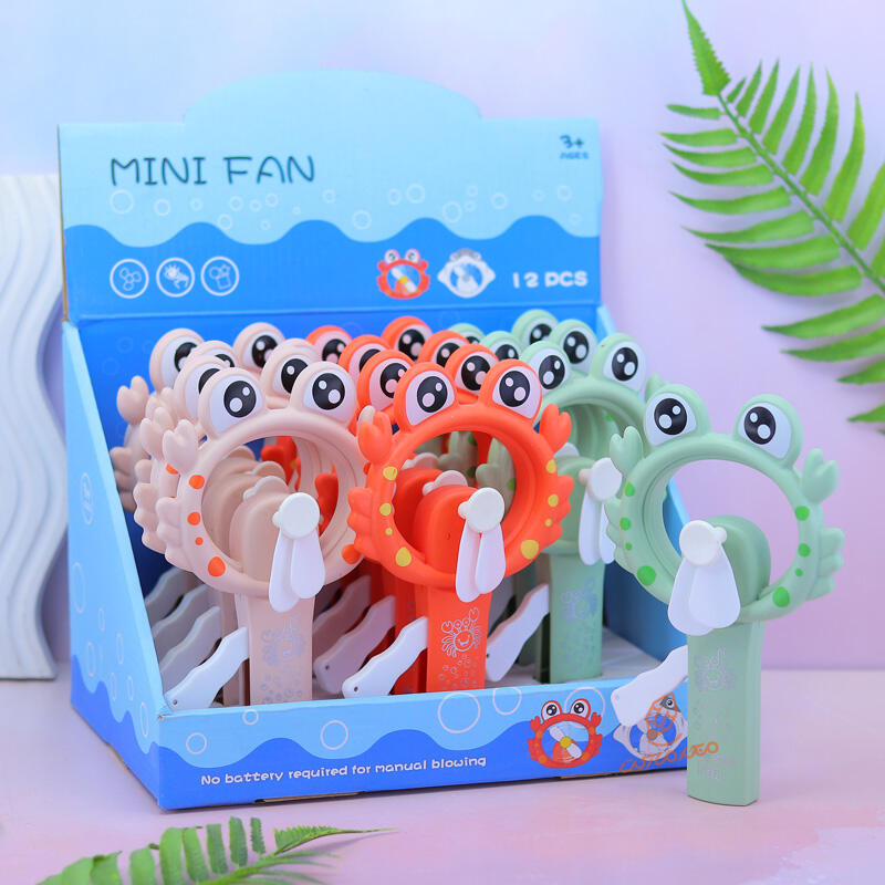 پنکه دستی فانتزی طرح خرچنگ A-641