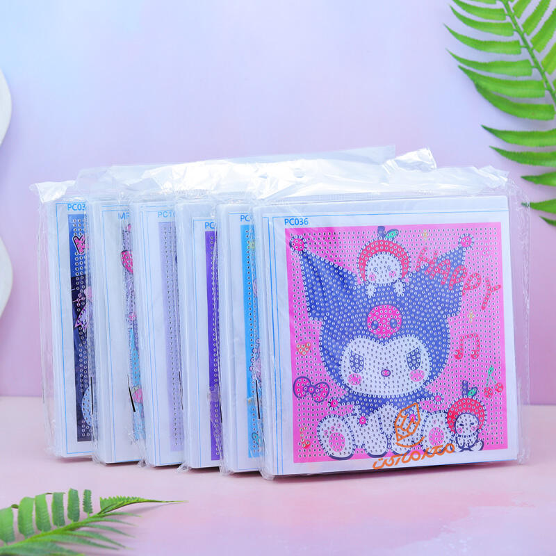 نقاشی الماسی مدل قاب عکس طرح کرومی A-B