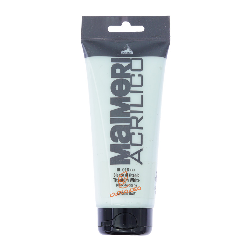 رنگ اکریلیک تک رنگ مایمری MIMERI - Titanium White 018.jpg