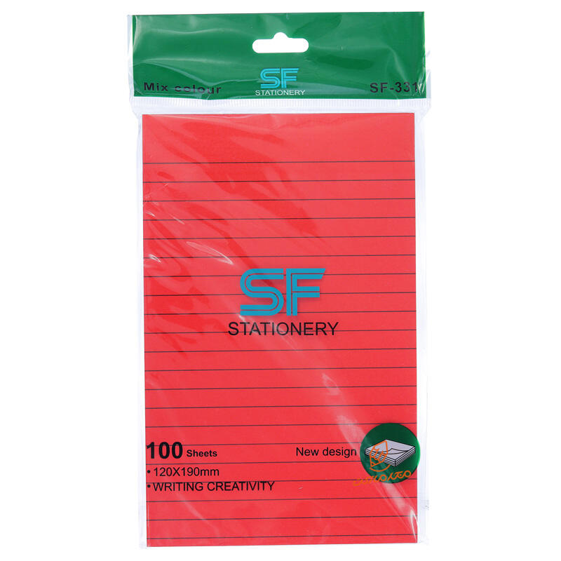 پست ایت (استیک نوت) B6 خط دار 331 اس اف SF