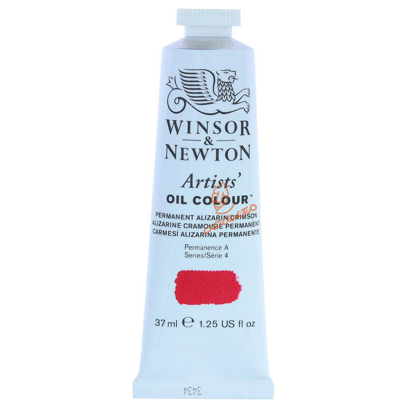 رنگ روغن 37 میل آرتیست وینزور PERMANENT ALIZARIN CRIMSON S4 468.jpg