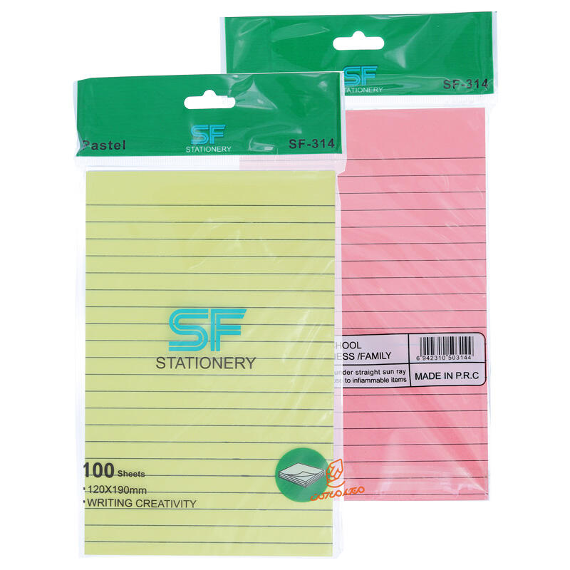 پست ایت (استیک نوت) B6 خط دار 314 اس اف SF