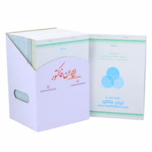 فاکتور فروش بزرگ ایران فاکتور مدل کاربن دار (بسته 18 عددی)