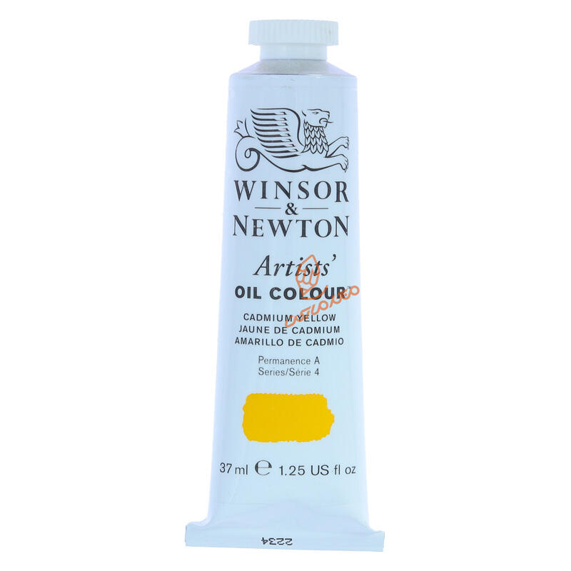 رنگ روغن 37 میل آرتیست وینزور CADMIUM YELLOW S4 108.jpg