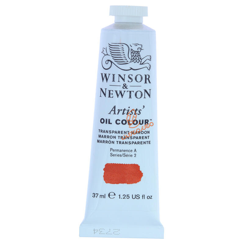رنگ روغن 37 میل آرتیست وینزور TRANSPARENT MAROON S2 657.jpg