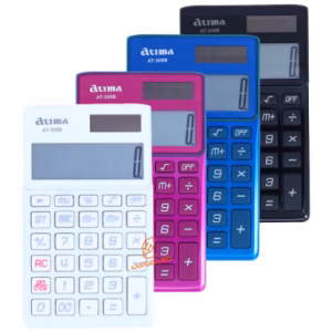 ماشین حساب جیبی 12 رقمی مدل AT-308B آتیما ATIMA