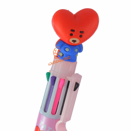 خودکار 8 رنگ فانتزی طرح BTS کد 8917 (8).jpg