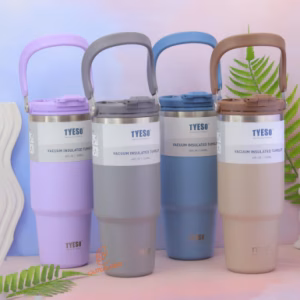 تراول ماگ (تامبلر) دسته دار 1200 میل کد 01026 تایسو TYESO