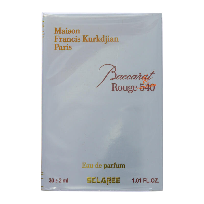 ادوپرفیوم مینیاتوری 30 میل مدل Baccarat Rouge 540 باکارات رژ SCLAREE (1).jpg