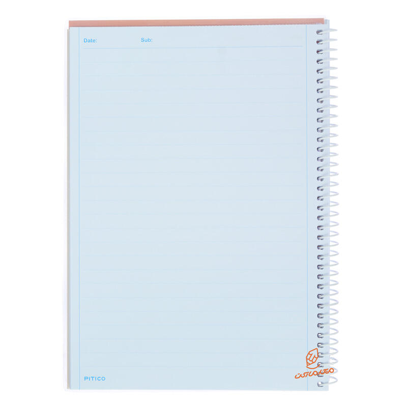 دفتر 80 برگ تک خط طرح کودکانه 364 پیتیکو PITICO (1).jpg