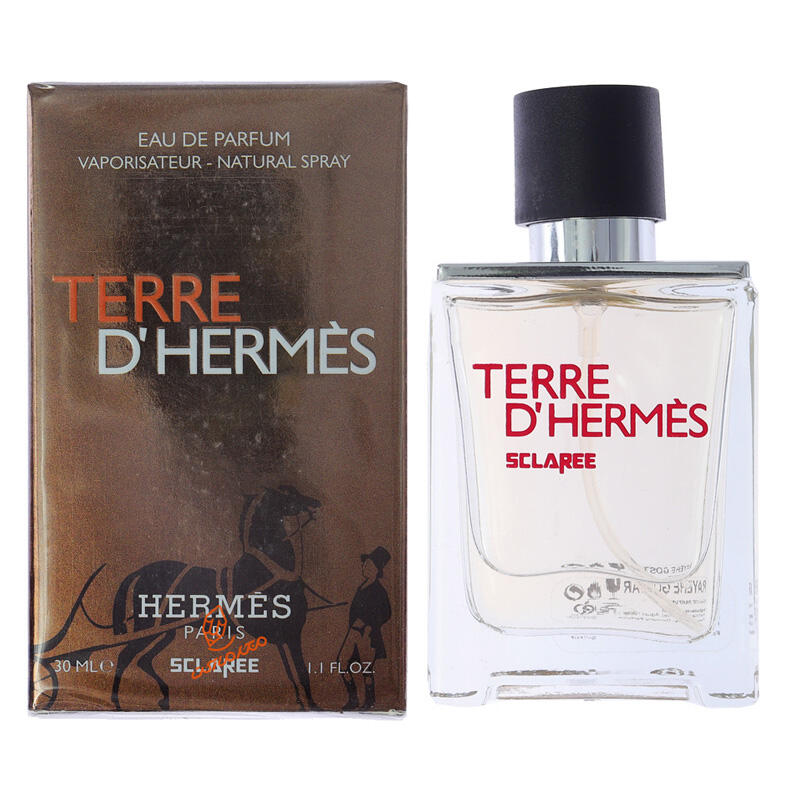 ادوپرفیوم مینیاتوری 30 میل اسکلاره مدل Terre d Hermes تق هرمس SCLAREE.jpg