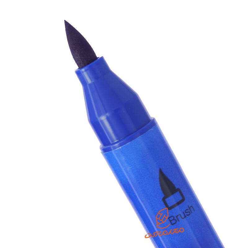 ماژیک آبرنگی تک سر براش (آبی ) 6 عددی CS-H906 (6).jpg