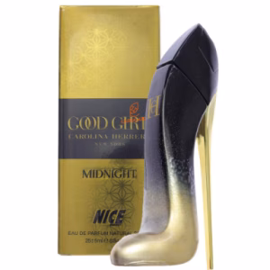 ادوپرفیوم مینیاتوری 25 میل مدل GOOD GIRL MIDNIGHT گود گیرل میدنایت NICE