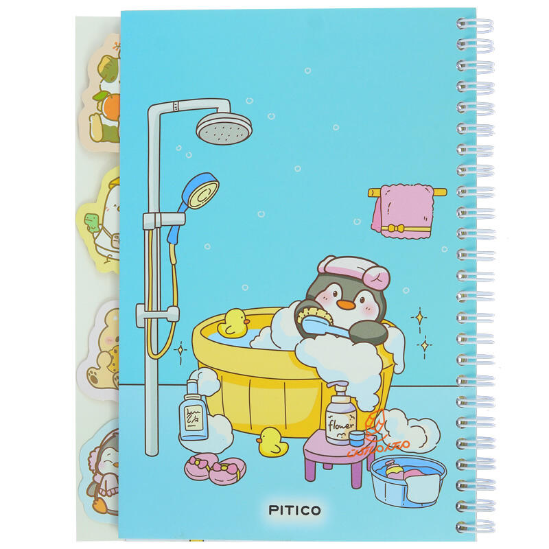 دفتر 75 برگ تک خط حاشیه دار فانتزی 395 پیتیکو PITICO (8).jpg