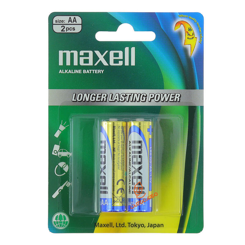 باتری قلمی 2 عددی آلکالاین مکسل Maxell (1).jpg