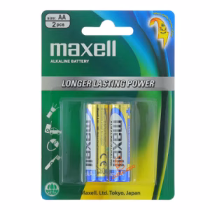 باتری قلمی 2 عددی آلکالاین مکسل Maxell