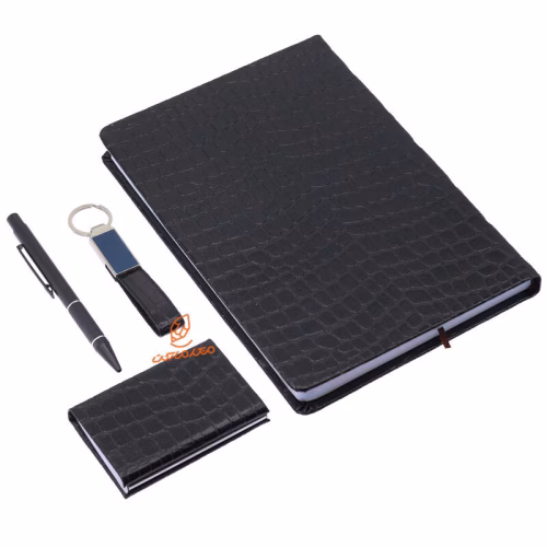 ست مدیریتی 4 تکه (سررسید،خودکار،جاکارتی،جاکلیدی) کد 209 (2).jpg