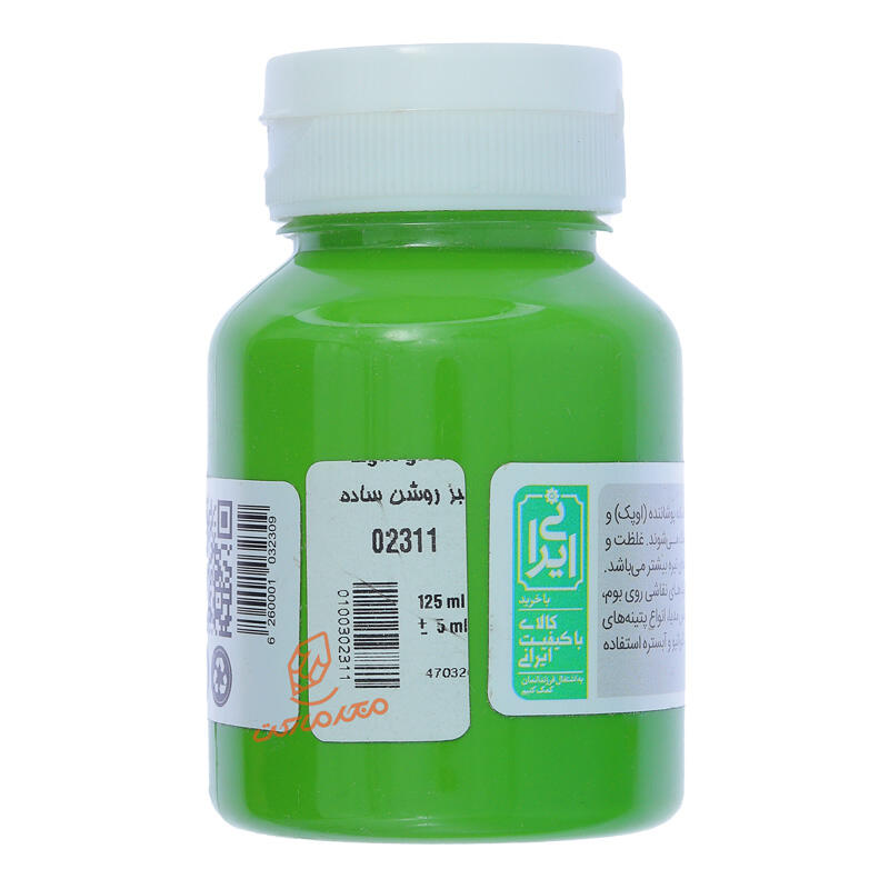 اکریلیک 125 میل Simple ساده سوداکو SODACO - سبز روشن 2311.jpg