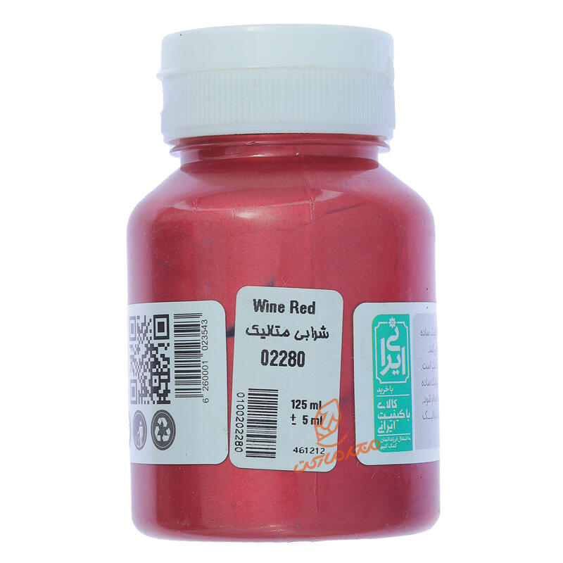 اکریلیک 125 میل Metallic متالیک سوداکو SODACO - شرابی 2280.jpg