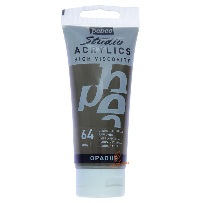 رنگ اکریلیک تک رنگ 100 میل پ ب او PEBEO - Raw Umber  064.jpg