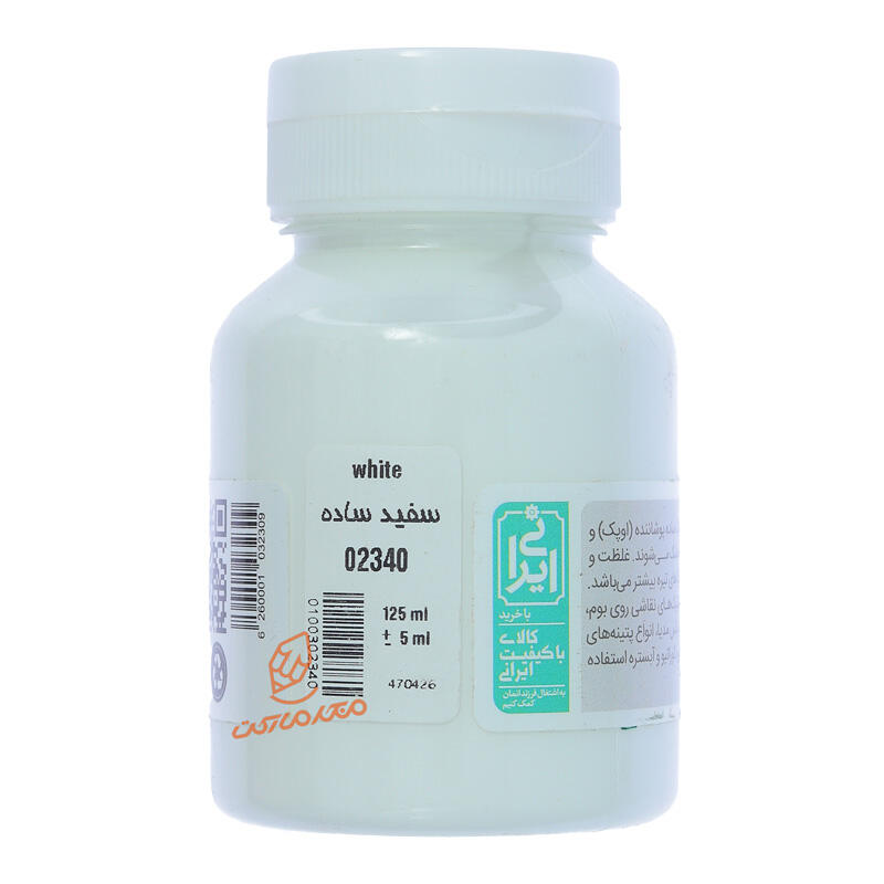 اکریلیک 125 میل Simple ساده سوداکو SODACO - سفید 2340.jpg