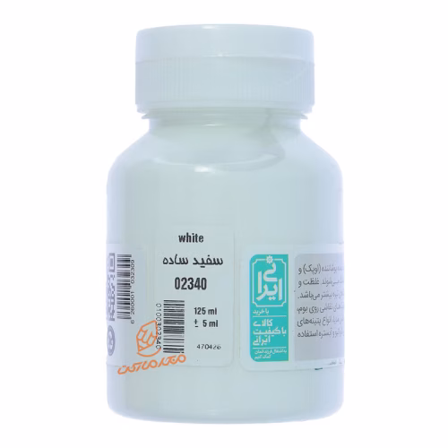 اکریلیک 125 میل Simple ساده سوداکو SODACO - سفید 2340.jpg