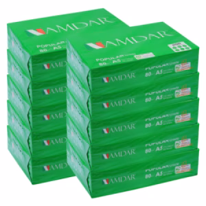کاغذ 80 گرم A5 ( 5000 عددی ) نامدار NAMDAR