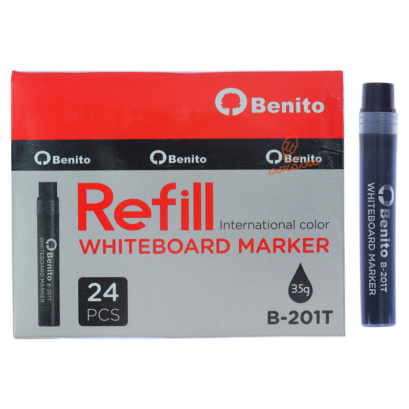 یدک ماژیک وایت برد شارژی 24 عددی B-2012T بنیتو BENITO (13).jpg