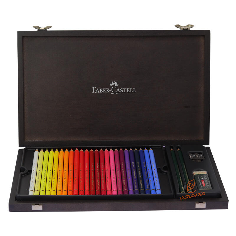 مداد رنگی 48 رنگ پلی کروموس جعبه فلزی فابرکاستل FABERCASTELL (7).jpg