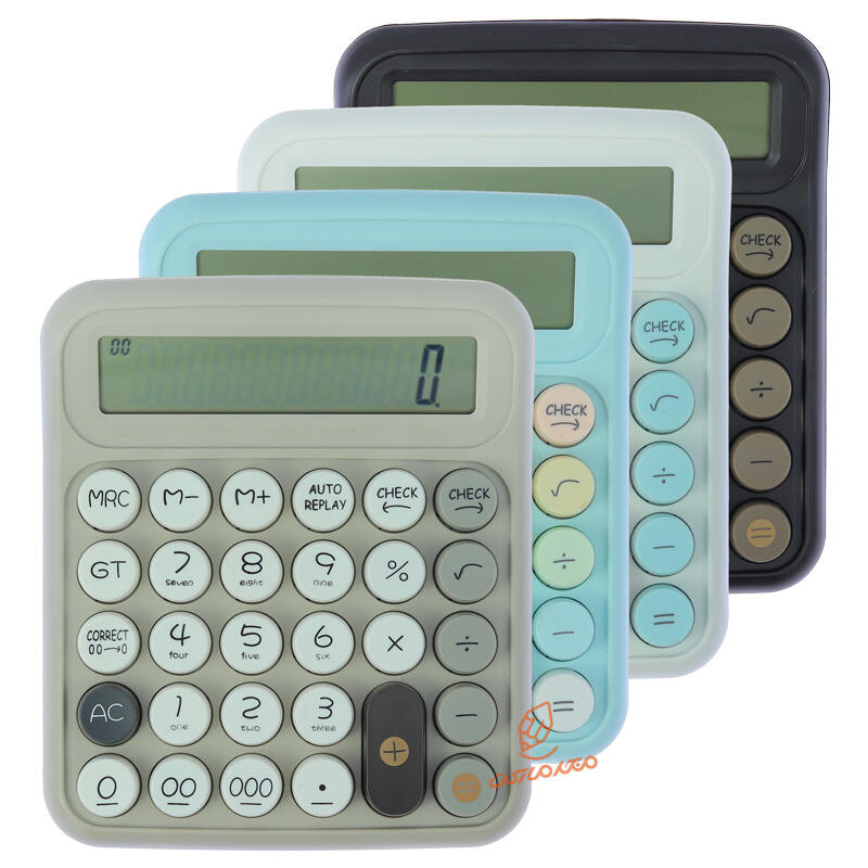 ماشین حساب رومیزی پاستلی ECO-013 سیتی فری CTIFREE (2).jpg