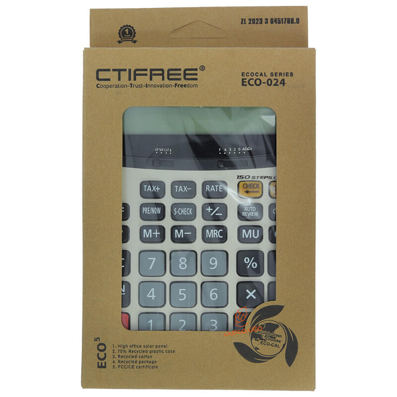 ماشین حساب 14 رقم ECO-024 سیتی فری CTIFREE (2).jpg