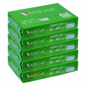 کاغذ 80 گرم A4 ( 2500 عددی ) نامدار NAMDAR