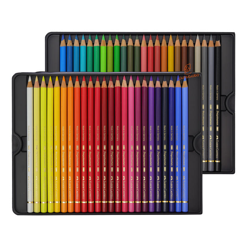 مداد رنگی 48 رنگ پلی کروموس جعبه فلزی فابرکاستل FABERCASTELL (8).jpg