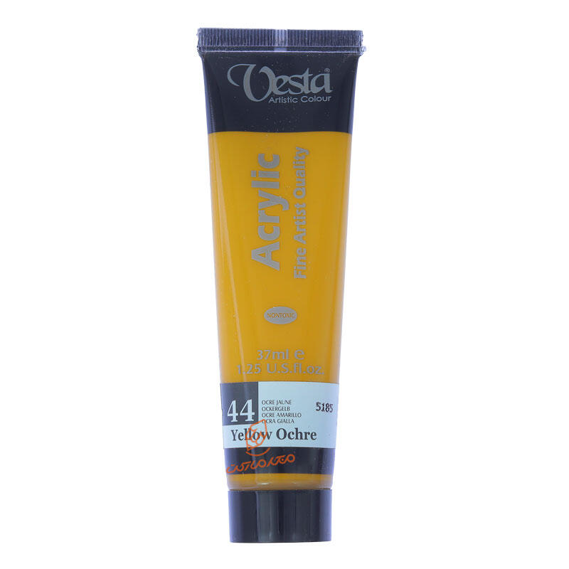 رنگ اکریلیک 37 میل تک رنگ وستا VESTA - Yellow Ochre  44.jpg