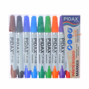 ماژیک وایت برد 10 رنگ P-1210 پیداکس PIDAX