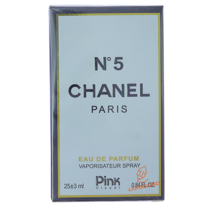 ادوپرفیوم مینیاتوری 30 میل پینک ویژوآل مدل Chanel N°5 شنل نامبر Pink (1).jpg