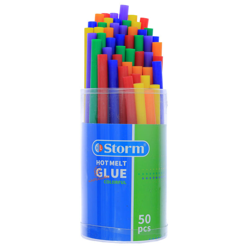 چسب تفنگی رنگی کوچک 50 عددی 0310 استورم STORM (3).jpg