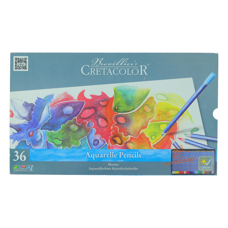 مداد آبرنگی 36 رنگ 24036 جعبه فلزی کرتاکالر CRETACOLOR (5).jpg