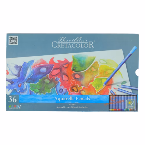 مداد آبرنگی 36 رنگ 24036 جعبه فلزی کرتاکالر CRETACOLOR (5).jpg