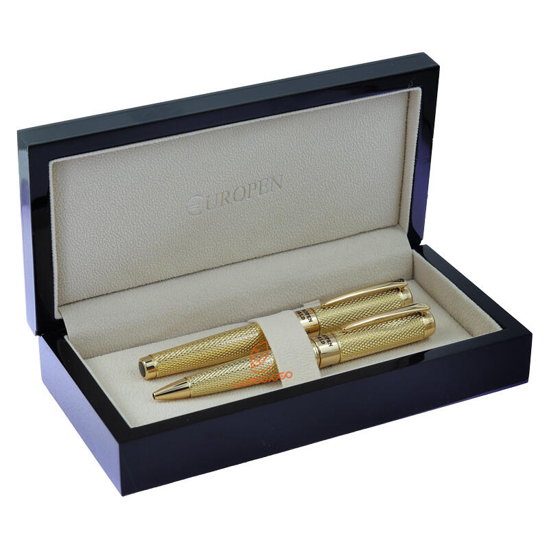 ست خودکار خودنویس طلایی مدل WORLD یوروپن (1).jpg