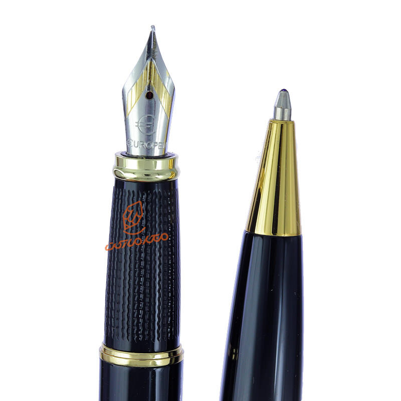 ست خودکار و خودنویس مشکی یوروپن مدل BEE (4).jpg
