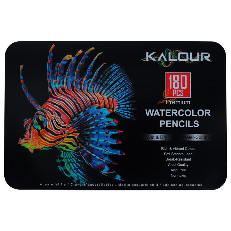 مداد آبرنگی 180 رنگ طرح ماهی کالور kalour (2).jpg