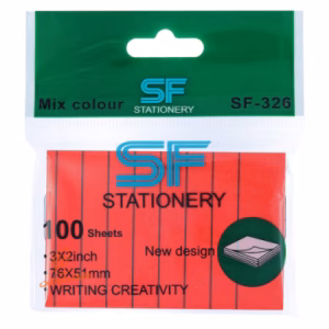 پست ایت (استیک نوت) 76*51 خط دار 326 اس اف SF