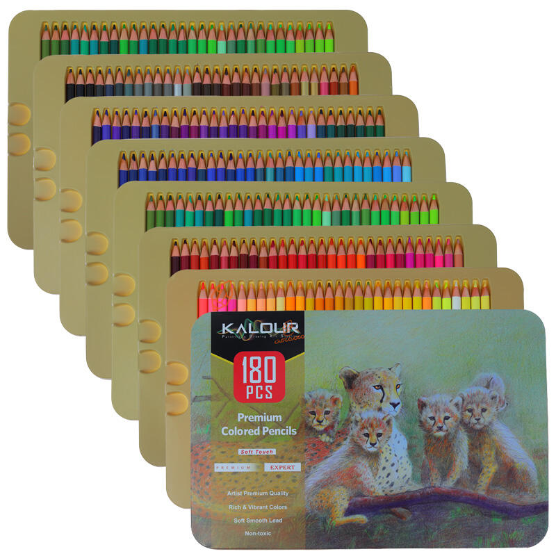 مداد رنگی 180 رنگ طرح یوزپلنگ کالور kalour (3).jpg