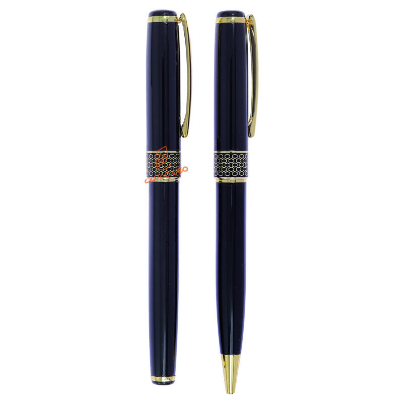 ست خودکار و خودنویس مشکی یوروپن مدل BEE (1).jpg