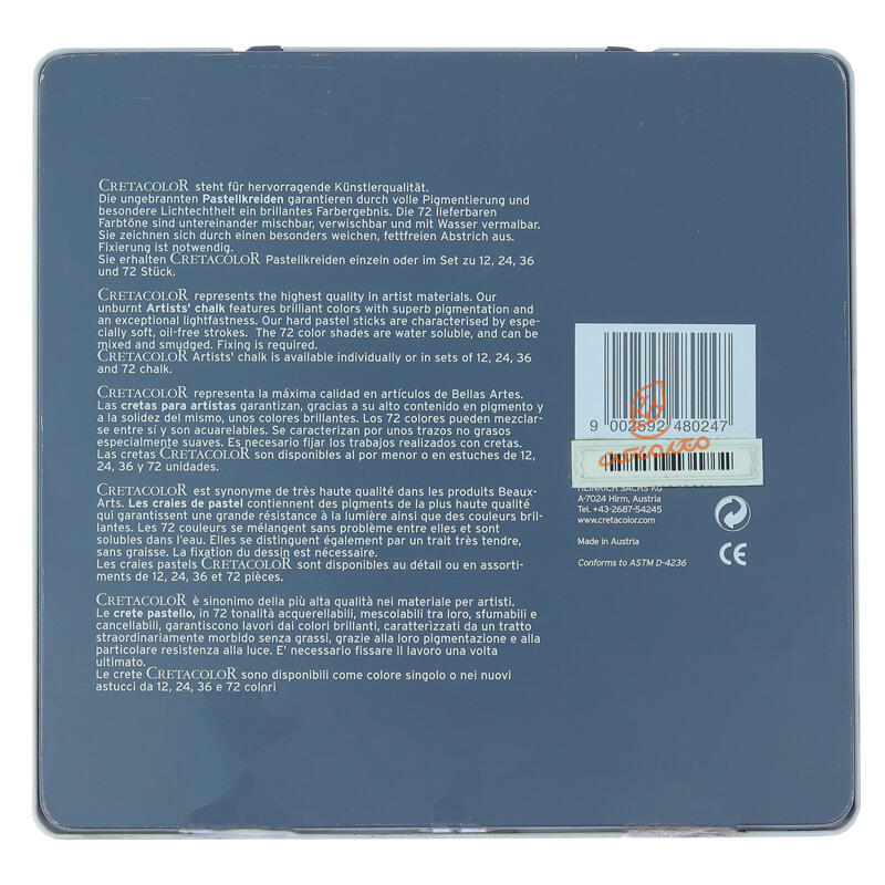 گچ پاستل 24 رنگ 48024 کرتاکالر CRETACOLOR (4).jpg